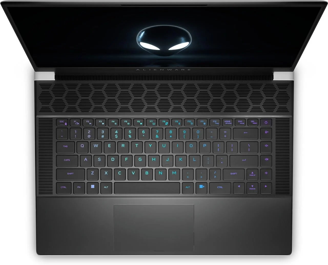 لپ تاپ گیمینگ DELL Alienware x16، پردازنده Intel I9-13900HK، رم 32 گیگابایت، SSD 2 ترابایت، NVIDIA® GeForce RTX™ 4090، نمایشگر 16 اینچی QHD+، ویندوز 11، نقره ای قمری - [16X-ALN-CTO1] کیبورد انگلیسی