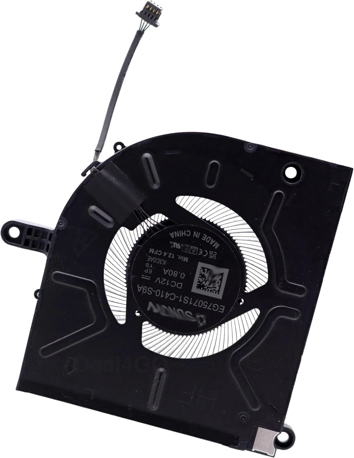 فن خنک کننده اصلی کارت گرافیک Deal4GO مدل EG75071S1-C410-S9A جایگزین برای لپ تاپ گیمینگ Dell Alienware M16 R2