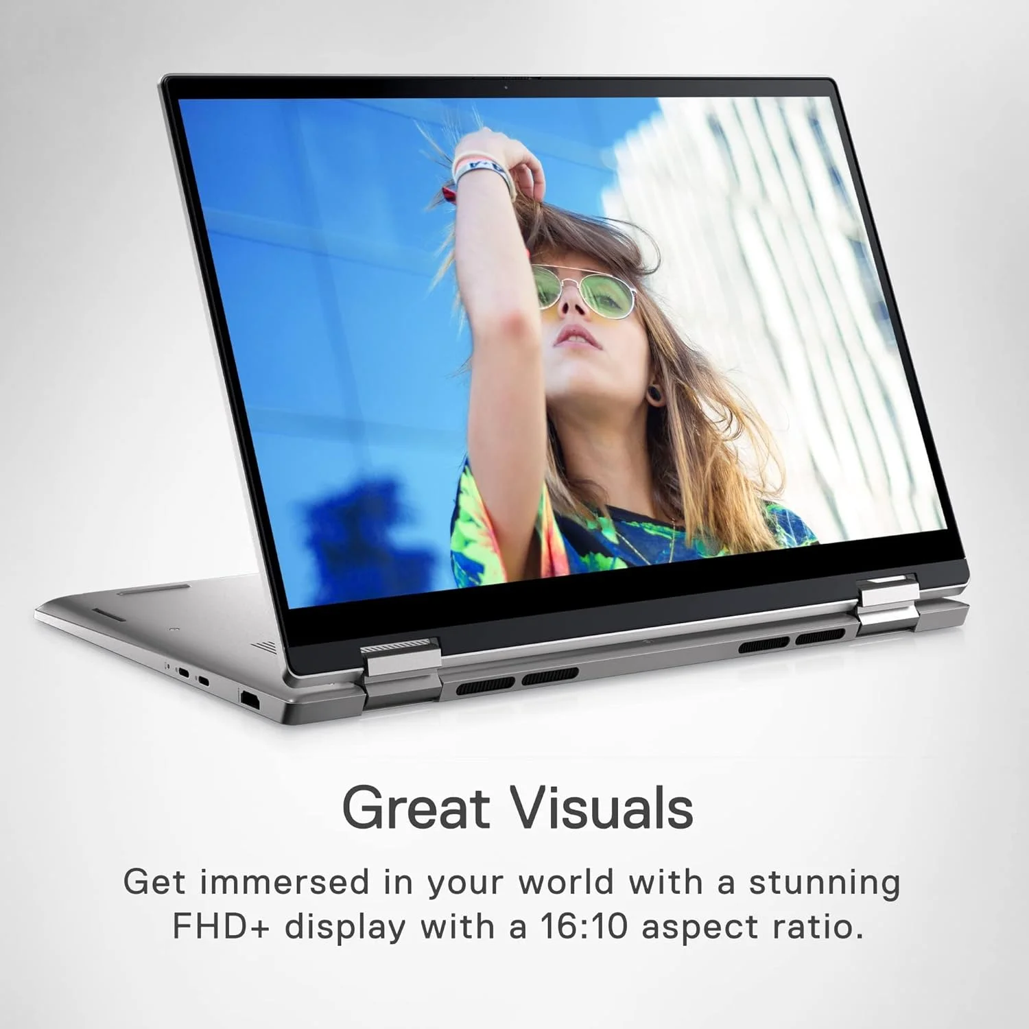 لپ تاپ 2 در 1 دل Inspiron 7420 با صفحه نمایش 14 اینچی FHD+ (1920 x 1200)، نرخ 60 هرتز، 16 گیگابایت رم، 512 گیگابایت SSD، پردازنده Intel Core i7-1255U، کارت گرافیک Intel Iris Xe، HDMI، USB-C، صفحه لمسی (نقره ای) لپ تاپ 2 در 1 دل Inspiron 7420 با صفحه نمایش 14 اینچی FHD+ (1920 x 1200)، نرخ 60 هرتز، 16 گیگابایت رم، 512 گیگابایت SSD، پردازنده Intel Core i7-1255U، کارت گرافیک Intel Iris Xe، HDMI، USB-C، صفحه لمسی (نقره ای)