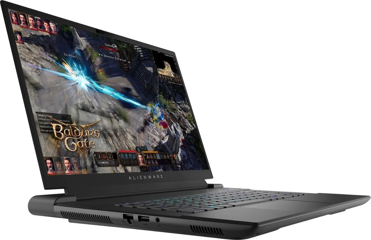لپ تاپ گیمینگ Dell Alienware M16 مدل 2023، صفحه نمایش 16 اینچی QHD+ 165 هرتز، پردازنده Core i7-13700HX با 16 هسته، 16 گیگابایت رم، 1 ترابایت SSD، کارت گرافیک NVIDIA RTX 4070 8GB، نور پس زمینه RGB، صفحه کلید انگلیسی، ویندوز 11 پرو، رنگ Dark Metallic Moon لپ تاپ گیمینگ Dell Alienware M16 مدل 2023، صفحه نمایش 16 اینچی QHD+ 165 هرتز، پردازنده Core i7-13700HX با 16 هسته، 16 گیگابایت رم، 1 ترابایت SSD، کارت گرافیک NVIDIA RTX 4070 8GB، نور پس زمینه RGB، صفحه کلید انگلیسی، ویندوز 11 پرو، رنگ Dark Metallic Moon