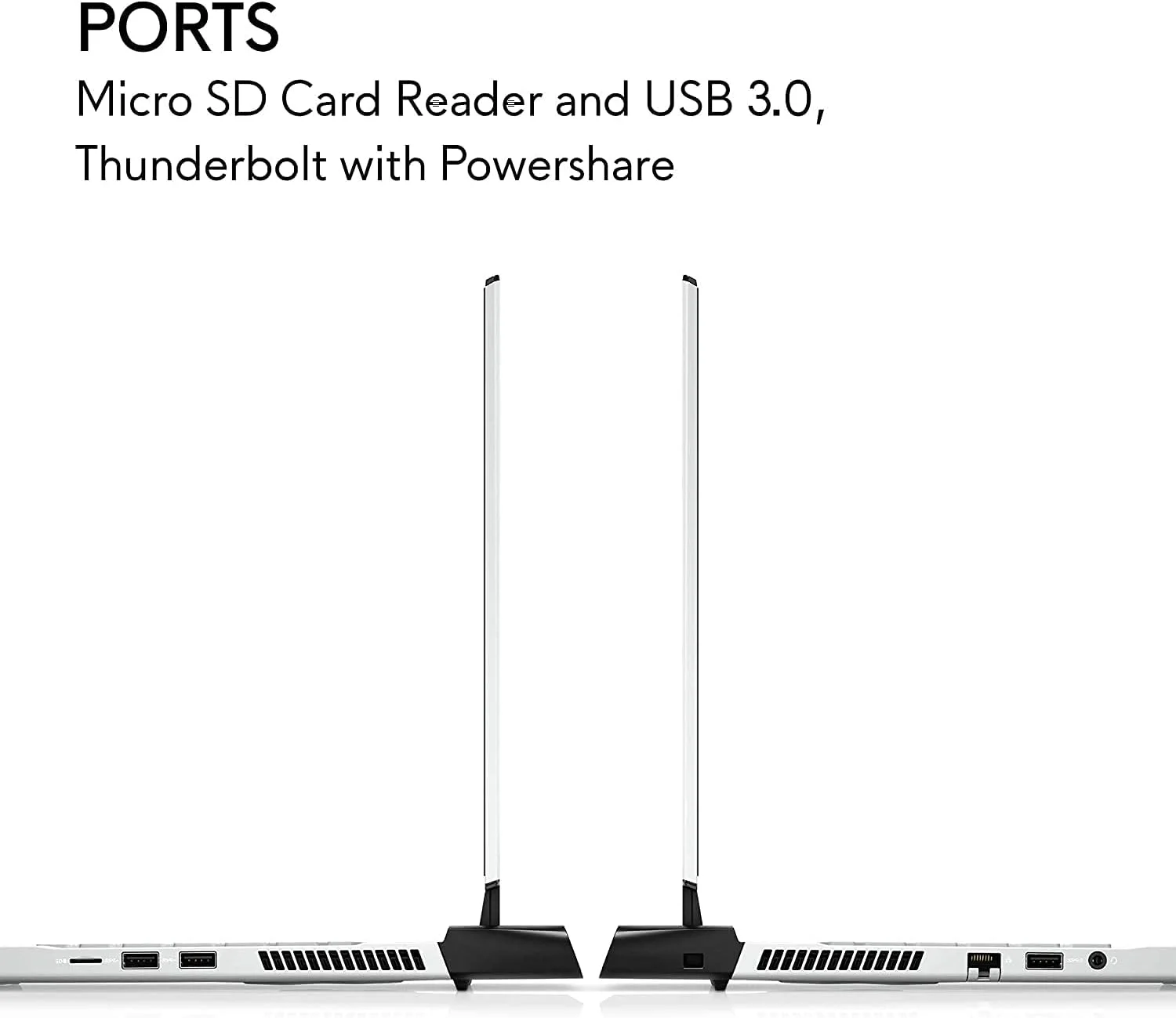 لپ تاپ گیمینگ ممتاز Dell Alienware M15 R3، پردازنده Intel Core i9 10980HK، 15.6 اینچ، 1 ترابایت SSD، 32 گیگابایت رم، کارت گرافیک NVIDIA GeForce RTX 2080 8GB، ویندوز 10 هوم، صفحه کلید انگلیسی عربی، سفید، 15-ALNWV-CTOU-WHT