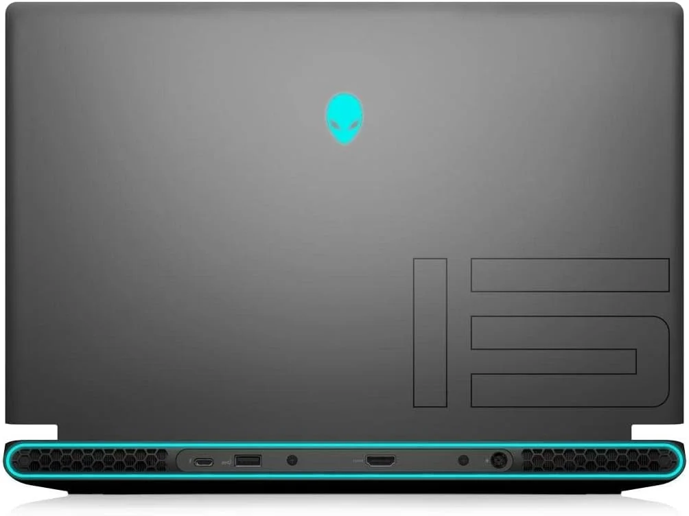 لپ تاپ گیمینگ ممتاز Dell Alienware M15 R7 جدیدترین مدل 2022، نسل دوازدهم Intel Core i7-12700H، صفحه نمایش 15.6 اینچ QHD، حافظه SSD 1 ترابایتی، رم 32 گیگابایتی، گرافیک NVIDIA® GeForce RTX™ 3080Ti 16GB، ویندوز 11 هوم، صفحه کلید انگلیسی-عربی، مشکی