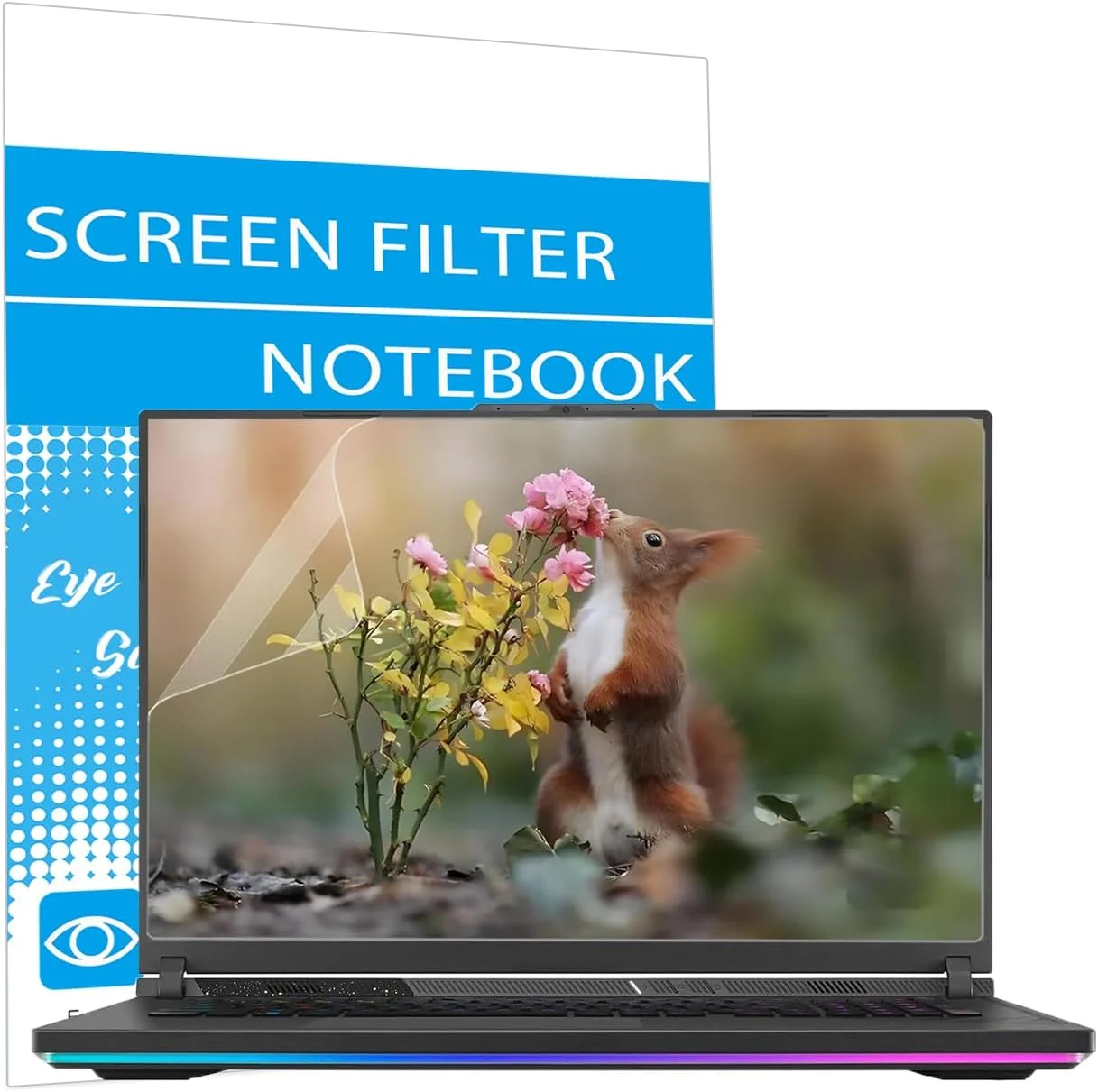 محافظ صفحه نمایش ضد تابش نور i-Tensodo بسته 2 عددی 18 اینچی برای لپ تاپ گیمینگ 18 اینچی، Dell Alienware m18/ Alienware m18 r1/ Alienware m18 r2/ Alienware 18 Area-51، فیلتر ضد تابش نور محافظ چشم