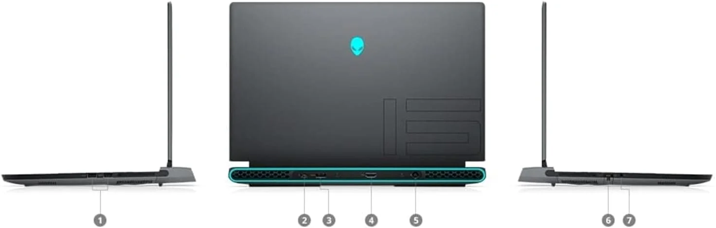 لپ تاپ Dell Alienware m15 R5 Ryzen Edition | صفحه نمایش 15.6 اینچی 1920x1080 FHD 360Hz | Ryzen 7-5800H - هارد درایو 512 گیگابایتی SSD - رم 16 گیگابایتی - Nvidia GeForce RTX 3060 | 8 هسته @ 4.4 گیگاهرتز - 6 گیگابایت GDDR6 Win 10 Pro مشکی لپ تاپ Dell Alienware m15 R5 Ryzen Edition | صفحه نمایش 15.6 اینچی 1920x1080 FHD 360Hz | Ryzen 7-5800H - هارد درایو 512 گیگابایتی SSD - رم 16 گیگابایتی - Nvidia GeForce RTX 3060 | 8 هسته @ 4.4 گیگاهرتز - 6 گیگابایت GDDR6 Win 10 Pro مشکی