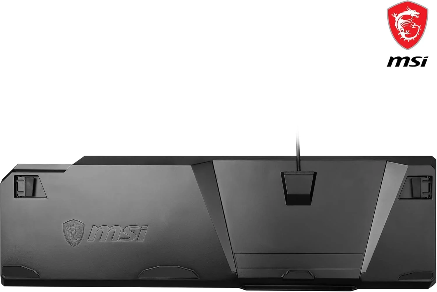 کیبورد MSI VIGOR GK50 ELITE BOX WHITE USB QWERTZ فرانسوی مشکی، فلزی