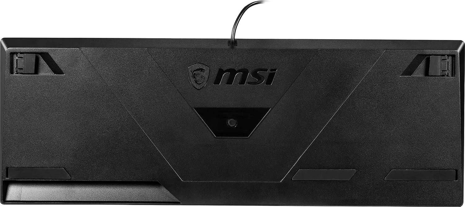 MSI Vigor GK30 DE (کیبورد گیمینگ، سیمی، سوییچ پلانجر، طرح‌بندی QWERTZ، مشکی، RGB)