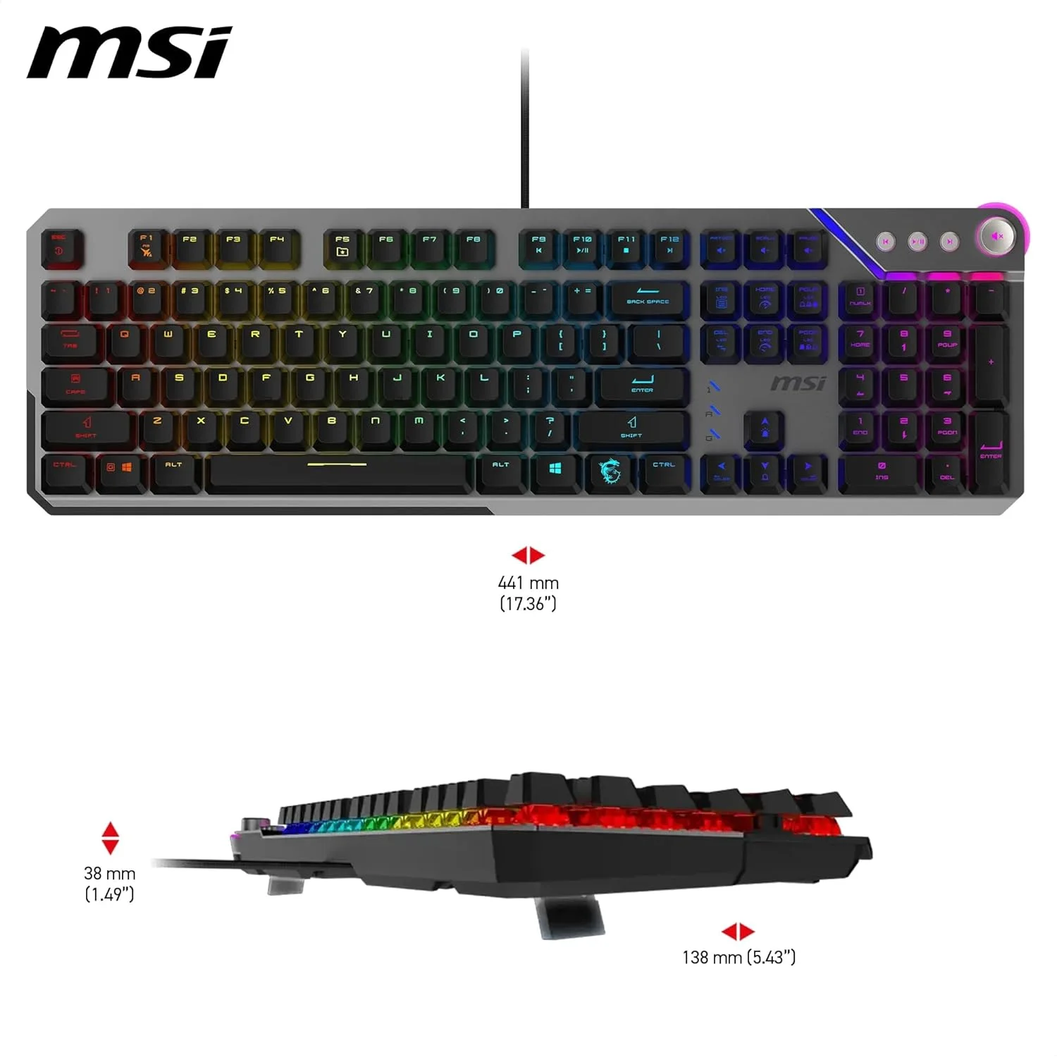 MSI Strike 600 Silent DE