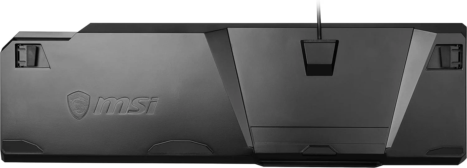 کیبورد گیمینگ MSI Vigor GK50 Elite USB QWERTZ - طرح آلمانی - مشکی، متالیک