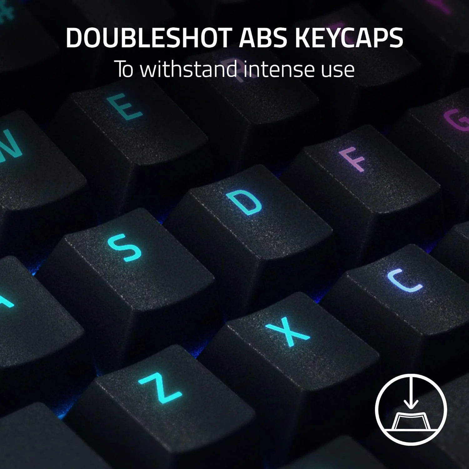 کیبورد گیمینگ مکانیکی Razer BlackWidow V4، سوئیچهای سبز لمسی و کلیکی، Chroma RGB، 6 کلید ماکرو اختصاصی، استراحتگاه مچی مغناطیسی، کلیدهای ABS با قالبگیری دوبل - مشکی کیبورد گیمینگ مکانیکی Razer BlackWidow V4، سوئیچهای سبز لمسی و کلیکی، Chroma RGB، 6 کلید ماکرو اختصاصی، استراحتگاه مچی مغناطیسی، کلیدهای ABS با قالبگیری دوبل - مشکی