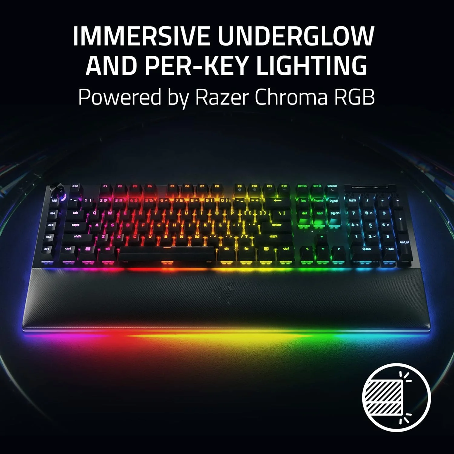 کیبورد گیمینگ مکانیکی سیم دار Razer BlackWidow V4 Pro: سوییچ های نارنجی لمسی و بی صدا - کلیدهای ABS دوتایی - دکمه چرخشی - Chroma RGB - استراحتگاه مچی مغناطیسی - Snap Tap کیبورد گیمینگ مکانیکی سیم دار Razer BlackWidow V4 Pro: سوییچ های نارنجی لمسی و بی صدا - کلیدهای ABS دوتایی - دکمه چرخشی - Chroma RGB - استراحتگاه مچی مغناطیسی - Snap Tap