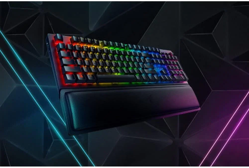 کیبورد گیمینگ بیسیم Razer BlackWidow V3 Pro: سوییچهای مکانیکی زرد، خطی و بیصدا، نورپردازی Chroma RGB - مشکی کلاسیک کیبورد گیمینگ بیسیم Razer BlackWidow V3 Pro: سوییچهای مکانیکی زرد، خطی و بیصدا، نورپردازی Chroma RGB - مشکی کلاسیک