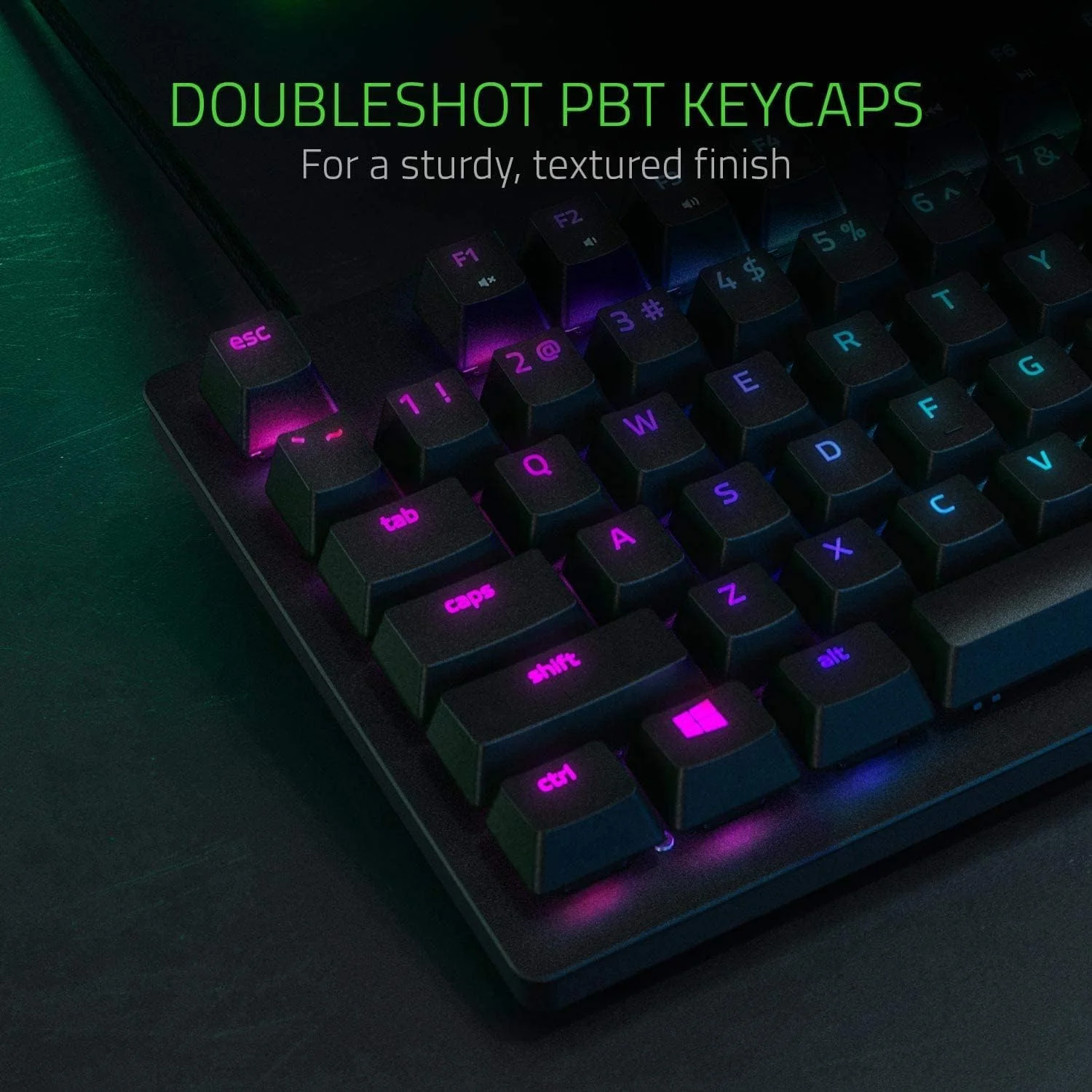 کیبورد گیمینگ اپتیکال Razer Huntsman Tournament Edition - طرح بندی بین المللی ایالات متحده (ISO)