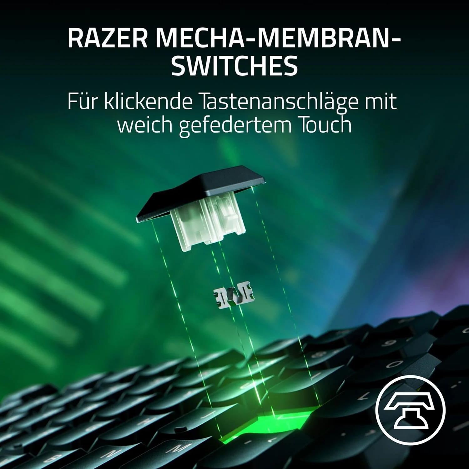 صفحه کلید گیمینگ ریزر Ornata V3 TKL BK