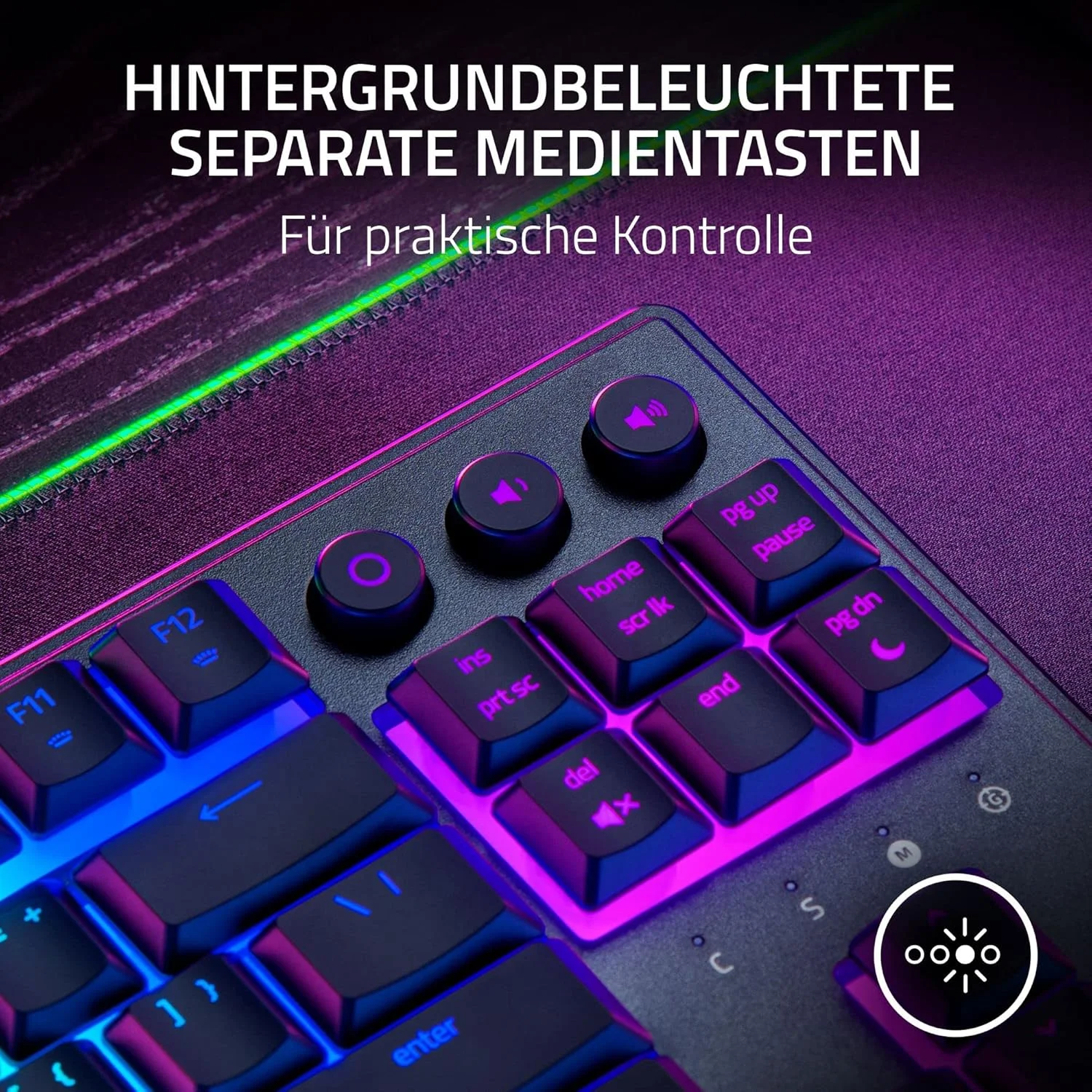 صفحه کلید گیمینگ ریزر Ornata V3 TKL BK