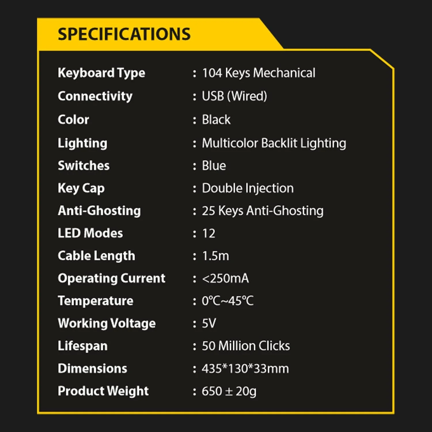 کیبورد گیمینگ مکانیکی سیم دار RGB Razer Ant Esports MK3400 V3 Pro نسخه World of Warship (مشکی)