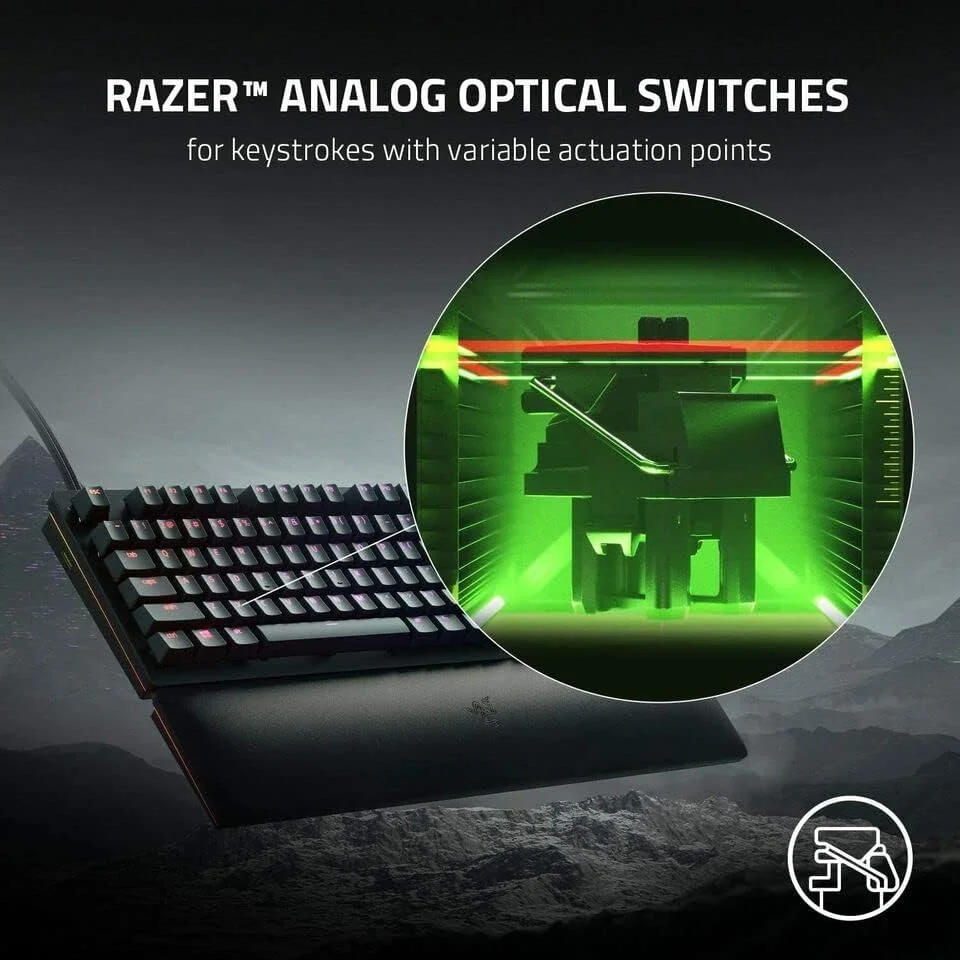 Razer Huntsman V2 Analogue - صفحه کلید آلمانی Razer Huntsman V2 Analogue - صفحه کلید آلمانی