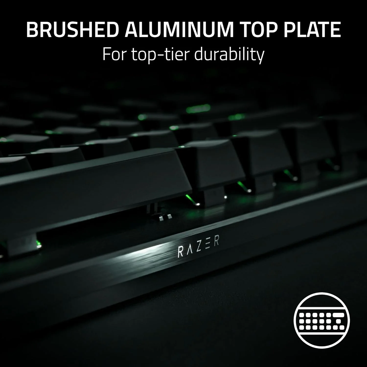 کیبورد گیمینگ Razer Huntsman V3 Pro Esports: سوییچ های اپتیکال آنالوگ با Rapid Trigger و Actuation قابل تنظیم - کلیدهای مدیا و دکمه چرخشی - کلیدهای PBT دابل شات - صفحه رویی آلومینیومی - استراحتگاه مچ دست