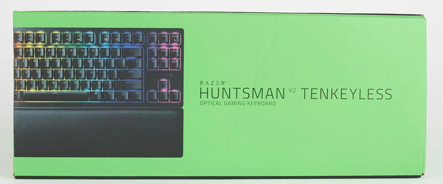 صفحه کلید گیمینگ اپتیکال Razer Huntsman V2 Tenkeyless (سوییچ قرمز) - (کلیدهای PBT دابل شات، کابل USB Type C جداشدنی، استراحتگاه مچ ارگونومیک) طرح فرانسوی | مشکی صفحه کلید گیمینگ اپتیکال Razer Huntsman V2 Tenkeyless (سوییچ قرمز) - (کلیدهای PBT دابل شات، کابل USB Type C جداشدنی، استراحتگاه مچ ارگونومیک) طرح فرانسوی | مشکی