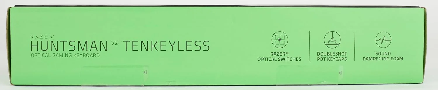 صفحه کلید گیمینگ اپتیکال Razer Huntsman V2 Tenkeyless (سوییچ قرمز) - (کلیدهای PBT دابل شات، کابل USB Type C جداشدنی، استراحتگاه مچ ارگونومیک) طرح فرانسوی | مشکی صفحه کلید گیمینگ اپتیکال Razer Huntsman V2 Tenkeyless (سوییچ قرمز) - (کلیدهای PBT دابل شات، کابل USB Type C جداشدنی، استراحتگاه مچ ارگونومیک) طرح فرانسوی | مشکی