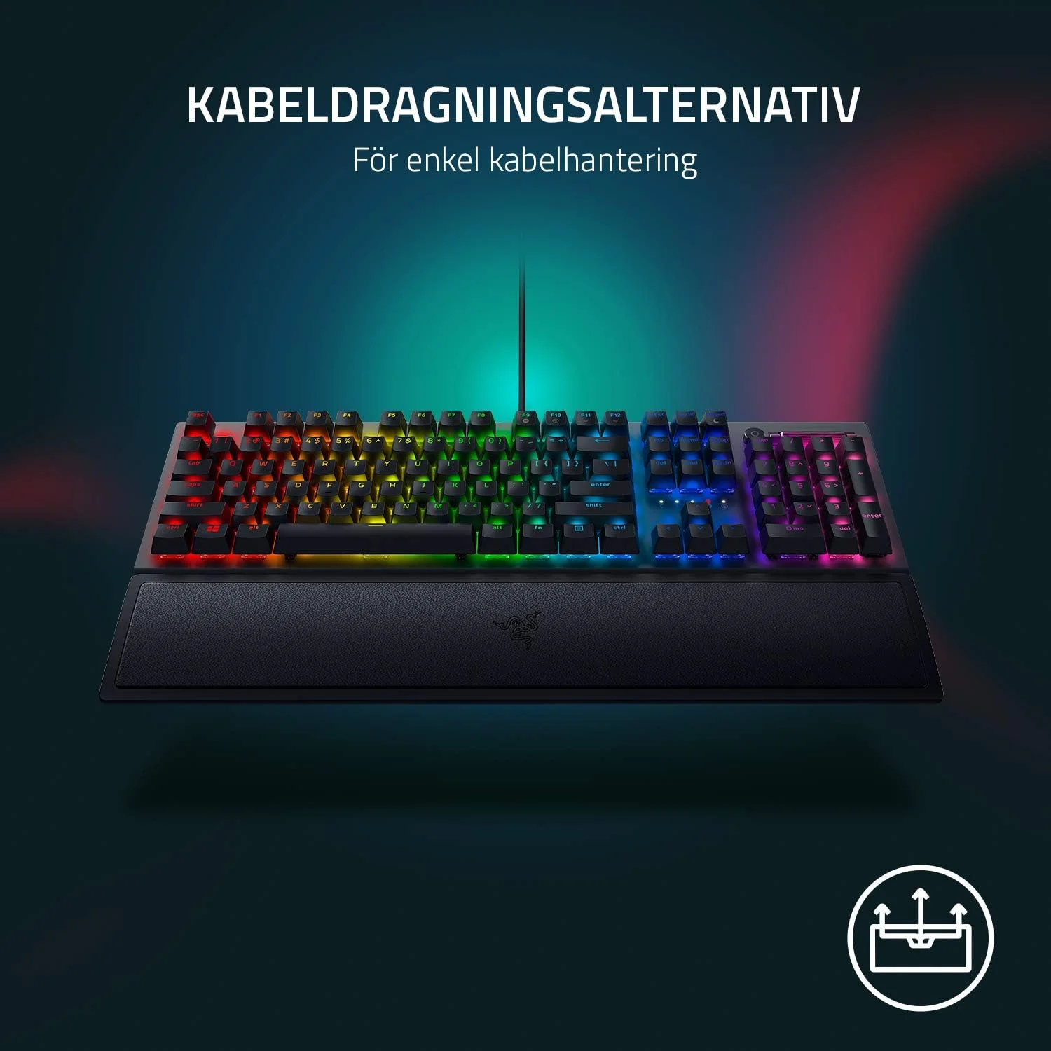 Razer BlackWidow V3 (Green Switch) - Nordic Layout RZ03-03540600-R3N1 | QWERTY