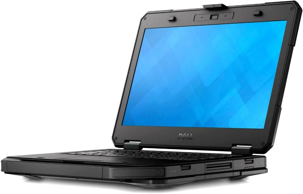لپ تاپ مقاوم تجاری Dell Latitude 14 5000 5414 (بازسازی شده، پردازنده Intel Core i5-6300U، حافظه SSD 128 گیگابایتی، رم 8 گیگابایتی، کیبورد با نور پس زمینه، ویندوز 10 پرو)