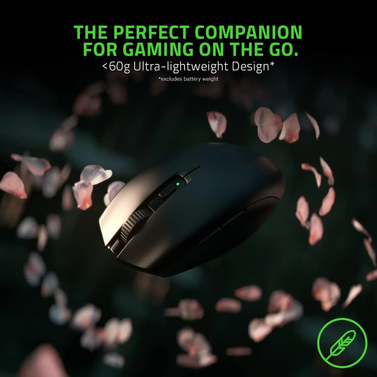 ماوس گیمینگ بی سیم موبایل Razer Orochi V2: فوق العاده سبک، 2 حالت بی سیم، عمر باتری تا 950 ساعت، سوئیچ های مکانیکی ماوس، سنسور اپتیکال 5G Advanced 18K DPI - مشکی کلاسیک