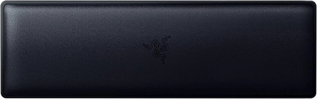 تکیه گاه مچی ارگونومیک Razer برای کیبوردهای مینی: بالشتک فوم حافظه دار چرم مصنوعی نرم - پایه های لاستیکی ضد لغزش - مشکی