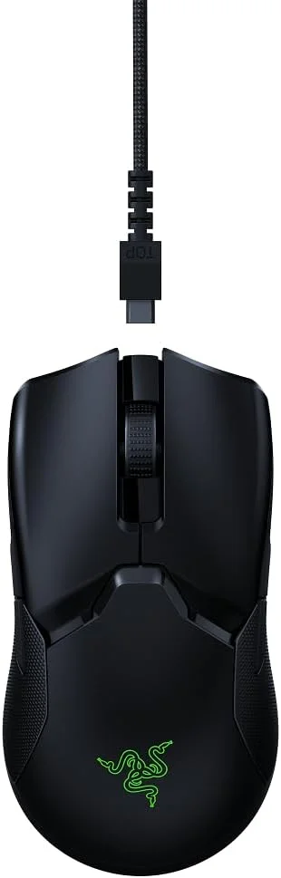 ماوس گیمینگ سیم دار دو طرفه Razer Viper Esports: سریعترین سوئیچ ماوس در بازی، سنسور اپتیکال 16000 DPI، نورپردازی Chroma RGB، 1000 هرتز، سوئیچ های ماوس اپتیکال، ذخیره سازی DPI داخلی - مشکی