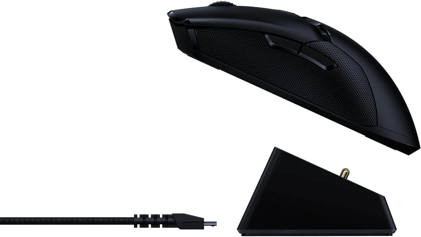 ماوس گیمینگ سیم دار دو طرفه Razer Viper Esports: سریعترین سوئیچ ماوس در بازی، سنسور اپتیکال 16000 DPI، نورپردازی Chroma RGB، 1000 هرتز، سوئیچ های ماوس اپتیکال، ذخیره سازی DPI داخلی - مشکی