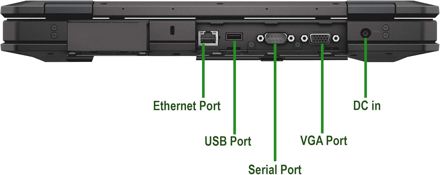 لپ تاپ Dell Latitude 5414 Rugged FHD (بازسازی شده)، پردازنده Intel Core i7 2.6 گیگاهرتز، 16 گیگابایت رم DDR4، 256 گیگابایت SSD M.2، Wi-Fi بلوتوث، وب کم، HDMI، اتصال VGA، USB 3.0، ویندوز 10 پرو لپ تاپ Dell Latitude 5414 Rugged FHD (بازسازی شده)، پردازنده Intel Core i7 2.6 گیگاهرتز، 16 گیگابایت رم DDR4، 256 گیگابایت SSD M.2، Wi-Fi بلوتوث، وب کم، HDMI، اتصال VGA، USB 3.0، ویندوز 10 پرو
