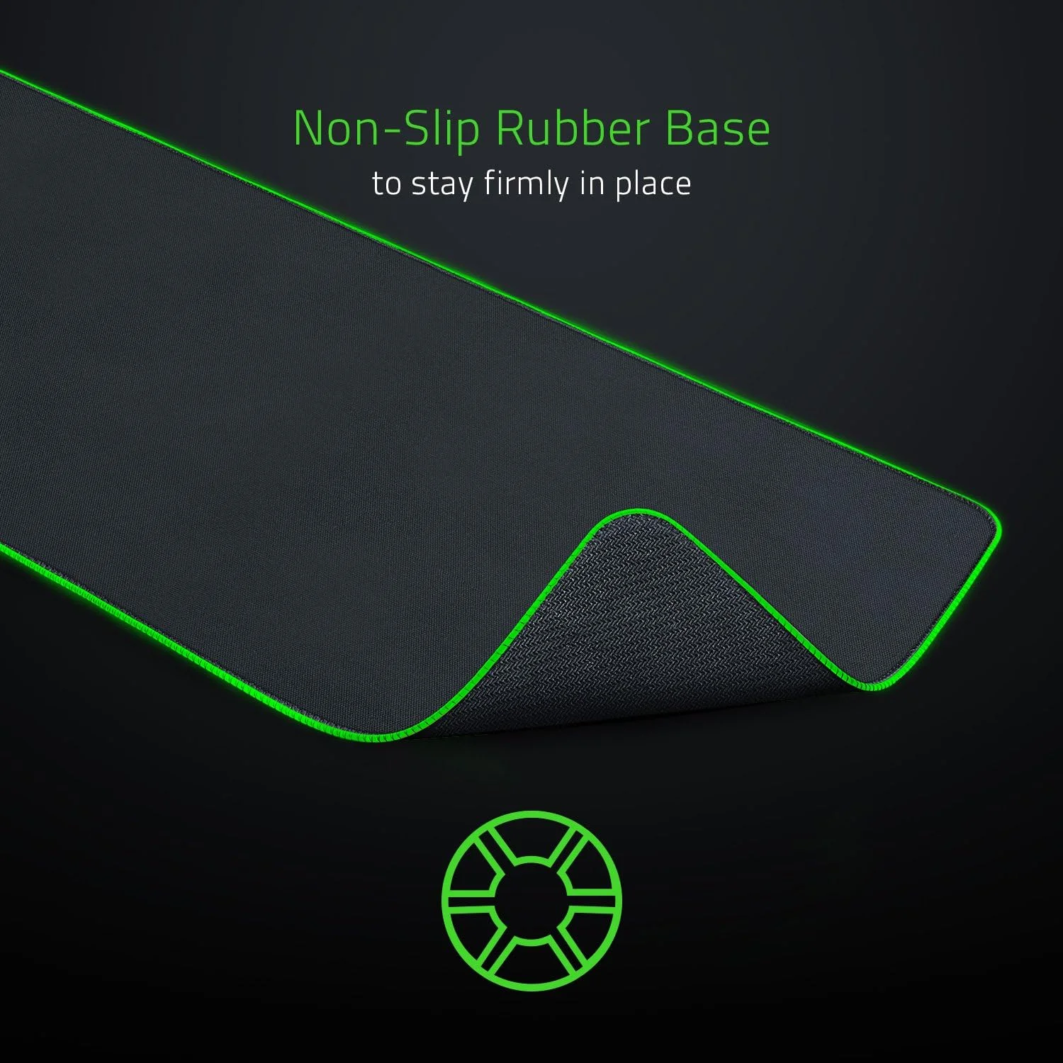 ماوس پد گیمینگ Razer Goliathus Extended Chroma: نورپردازی RGB قابل تنظیم - جنس نرم و پارچه ای، کنترل و سرعت متعادل، پایه لاستیکی ضد لغزش، مشکی کلاسیک