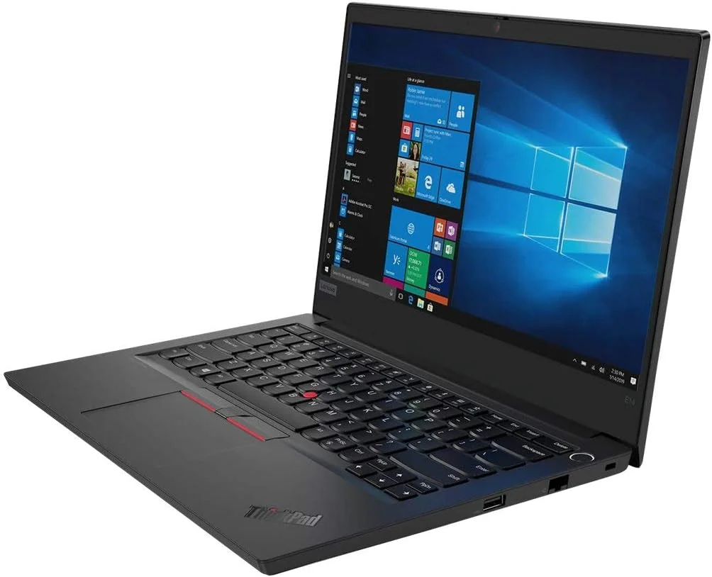 لپ تاپ مقاوم لنوو ThinkPad E14 Gen 2-are 20T60073US با صفحه نمایش 14 اینچی - Full HD - 1920 x 1080 - AMD Ryzen 3 4300U چهار هسته ای (4 هسته) 2.70 گیگاهرتز - 4 گیگابایت رم - 256 گیگابایت SSD - مشکی - تراشه AMD - ویندوز 10 پرو