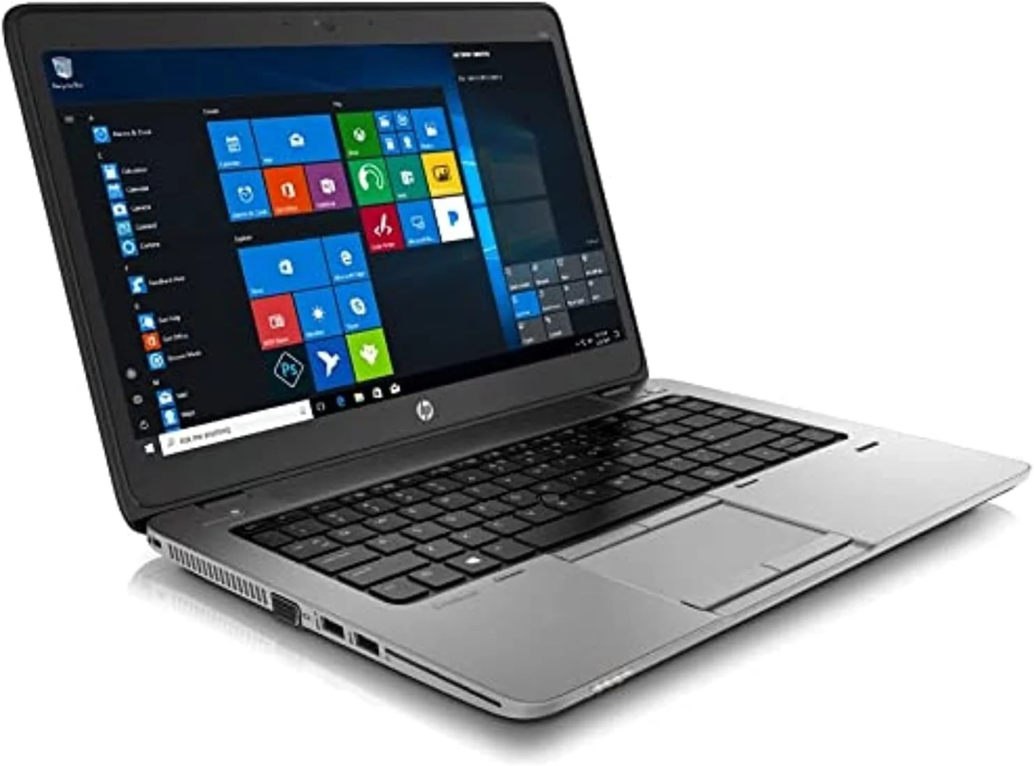 لپ تاپ HP EliteBook 840 G3 (بازسازی شده)، 14 اینچ، پردازنده Intel Core i5-6300U، رم 8 گیگابایت DDR4، هارد دیسک 500 گیگابایت SATA، ویندوز 10 پرو