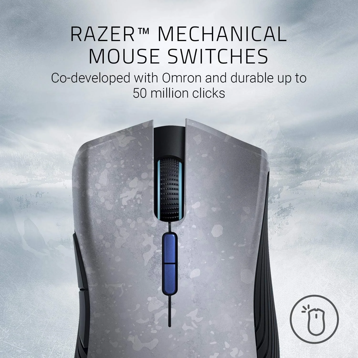 Razer RZ01-02710200-R3M1 شامل بنر و اسپری خون با الهام از Razer برای استفاده در حالت چند نفره Gears 5 با خرید Razer Mamba Wireless Gears 5 Edition