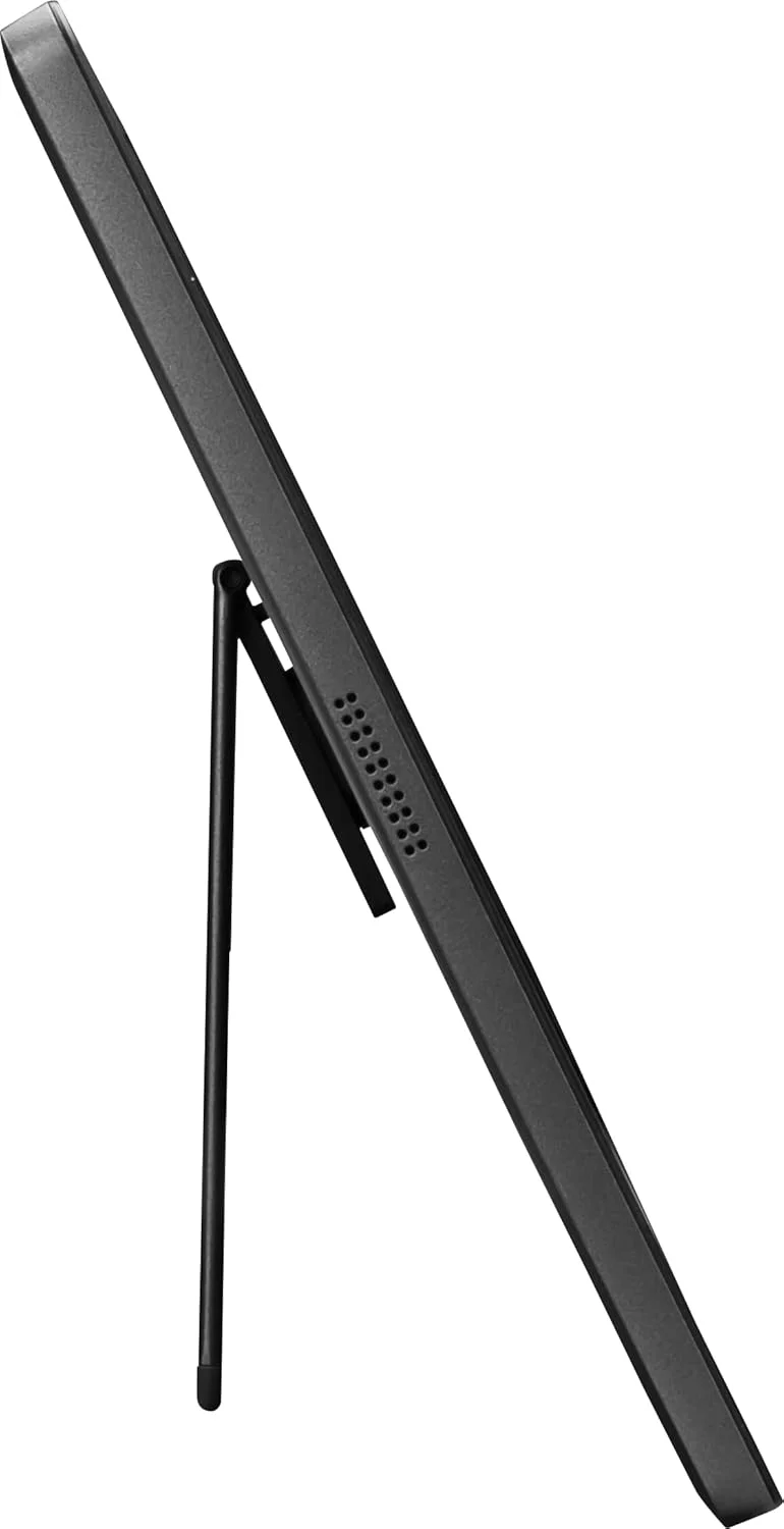 مانیتور قابل حمل MSI Pro MP161، 15.6 اینچ FHD IPS 1080p، USB Type-C، Mini-HDMI، بلندگوهای داخلی، مناسب برای PC، Mac، PS5، PS4، Xbox، موبایل، خاکستری متالیک
