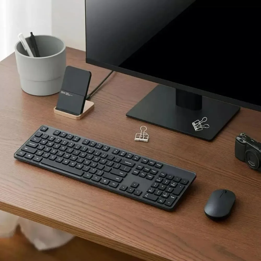 ست کیبورد و ماوس بی سیم شیائومی نسل 2