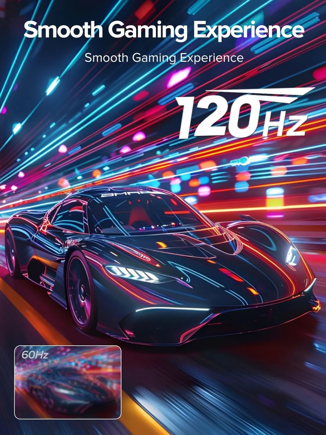 مانیتور قابل حمل 24 اینچی 120 هرتز QLED یوپرفکت 1080P با پوشش 125% sRGB و روشنایی 400 نیت به همراه پایه و VESA، مانیتور مسافرتی HDMI USB-C FHD برای لپ تاپ/دستگاه های بازی/تلفن/مینی کامپیوتر، صفحه نمایش دوم خارجی برای بازی و کار
