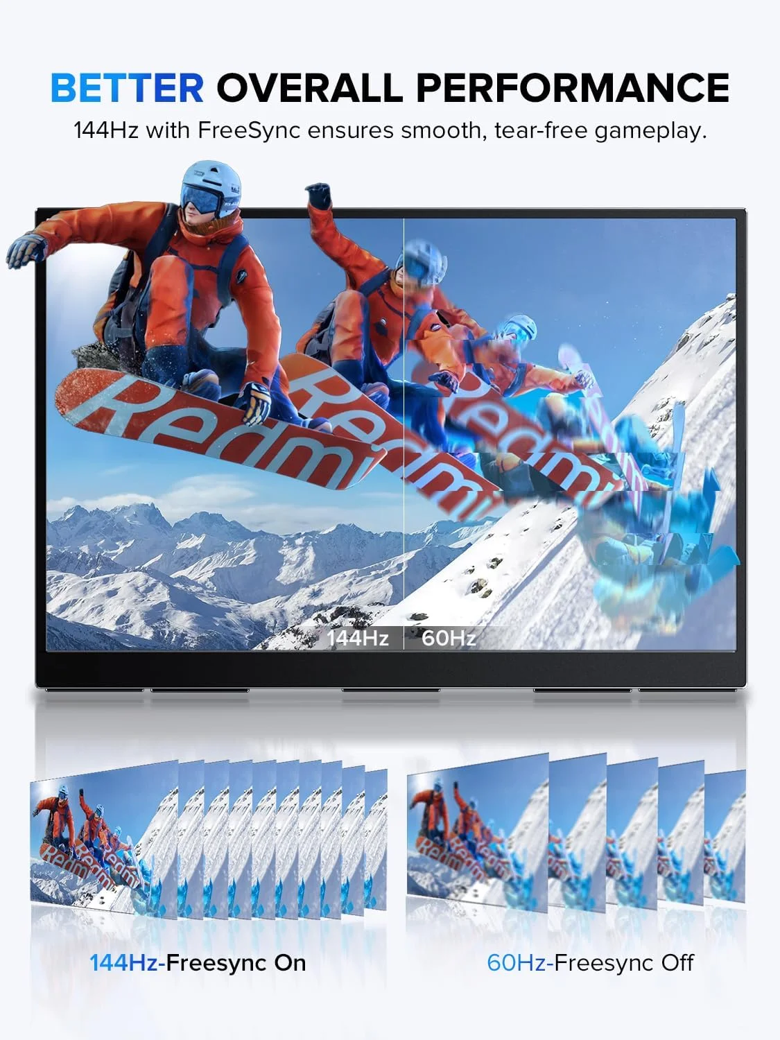 مانیتور لمسی قابل حمل 18 اینچی UPERFECT QLED، 2K 2560×1600 QHD 144Hz، 500 نیت، 100% DCI-P3، FreeSync HDR، نمایشگر باریک بدون حاشیه لپ تاپ با VESA و پایه قابل تنظیم 180 درجه، صفحه نمایش دوم برای تلفن PC مانیتور لمسی قابل حمل 18 اینچی UPERFECT QLED، 2K 2560×1600 QHD 144Hz، 500 نیت، 100% DCI-P3، FreeSync HDR، نمایشگر باریک بدون حاشیه لپ تاپ با VESA و پایه قابل تنظیم 180 درجه، صفحه نمایش دوم برای تلفن PC