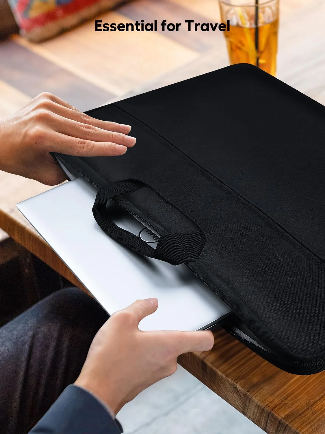 کیف لپ تاپ 22 اینچی UPERFECT مناسب برای لپ تاپ/مانیتور قابل حمل/نوت بوک/تبلت با جیب های جانبی بزرگ و دسته بادوام - ضد آب/ضد ضربه - محفظه های پد دار - دارای زیپ برای نگهداری لوازم جانبی کیف لپ تاپ 22 اینچی UPERFECT مناسب برای لپ تاپ/مانیتور قابل حمل/نوت بوک/تبلت با جیب های جانبی بزرگ و دسته بادوام - ضد آب/ضد ضربه - محفظه های پد دار - دارای زیپ برای نگهداری لوازم جانبی