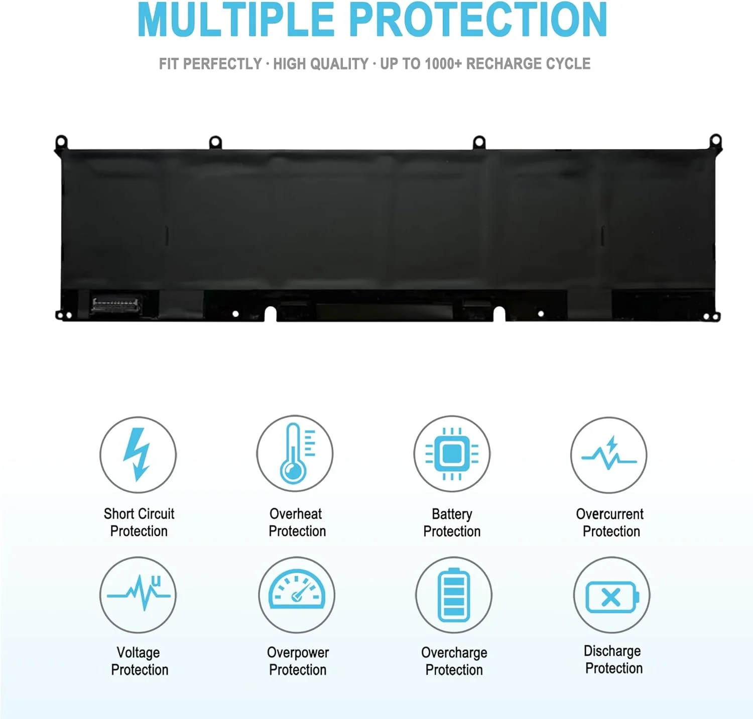 باتری لپ تاپ جایگزین 86Wh 69KF2 برای Dell Precision 5560 5560 5570 5550(2020) Mobile Workstation XPS 15 9500 9510 9520 G15 5510 5511 5520 P45E P45E001 P45E002 P87F P87F002 P87F003 P91F001 11.4V باتری لپ تاپ جایگزین 86Wh 69KF2 برای Dell Precision 5560 5560 5570 5550(2020) Mobile Workstation XPS 15 9500 9510 9520 G15 5510 5511 5520 P45E P45E001 P45E002 P87F P87F002 P87F003 P91F001 11.4V