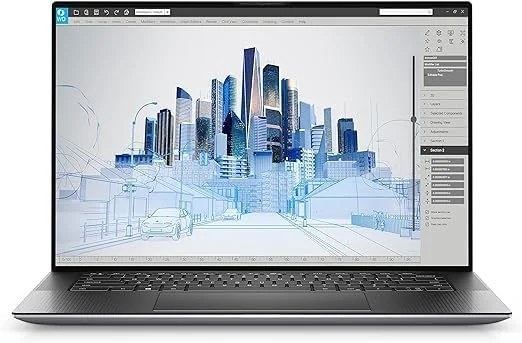 لپ تاپ تجاری DeII Precision 5530 - صفحه نمایش 15 اینچی FHD 60 هرتز غیر لمسی | پردازنده lntel Core I7-8850H، رم 16 گیگابایتی، SSD 1 ترابایتی | کارت گرافیک NVlDlA QUADR0 P1000-4GB (بازسازی شده)