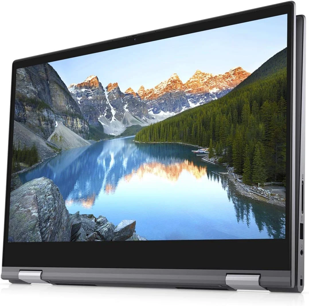 دل اینسپایرون 14-5400 2in1 با پردازنده T-i7-1065G7، رم 16 گیگابایت، حافظه SSD 512 گیگابایت، گرافیک 2 گیگابایت MX 330، ویندوز 10، صفحه نمایش 14 اینچی، مدل 1N3M به همراه قلم