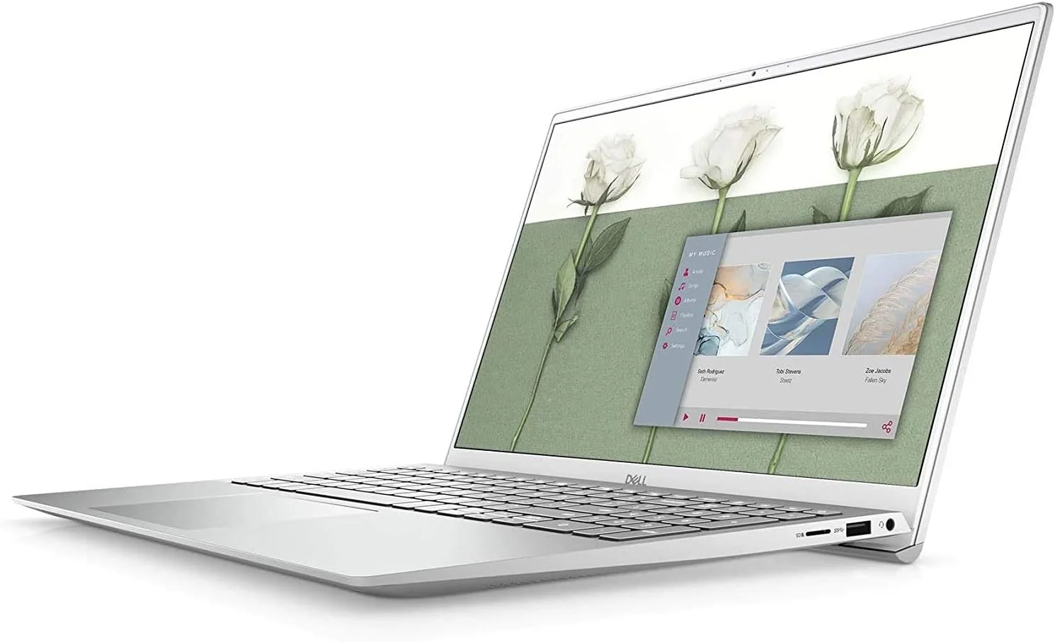 لپ تاپ 15.6 اینچی Dell Inspiron 5000 Series 5502 FHD مدل 2021، پردازنده نسل 11 اینتل Quad Core i7 1165G7، رم 16 گیگابایت، SSD 512 گیگابایت، کیبورد با نور پس زمینه، حسگر اثر انگشت، وب کم، USB C، ویندوز 10، نقره ای + پارچه LPT، نقره ای طبیعی لپ تاپ 15.6 اینچی Dell Inspiron 5000 Series 5502 FHD مدل 2021، پردازنده نسل 11 اینتل Quad Core i7 1165G7، رم 16 گیگابایت، SSD 512 گیگابایت، کیبورد با نور پس زمینه، حسگر اثر انگشت، وب کم، USB C، ویندوز 10، نقره ای + پارچه LPT، نقره ای طبیعی