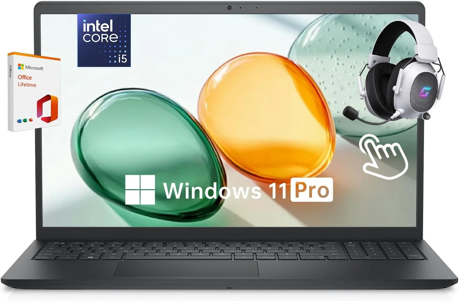 لپ تاپ لمسی 15.6 اینچی Dell Inspiron، نسل سیزدهم پردازنده Intel Core i5-1334U، رم 64 گیگابایتی، SSD 2 ترابایتی، ویندوز 11 پرو، USB-C HDMI، آفیس مادام العمر، لپ تاپ سبک وزن دانشجویی و تجاری، همراه با لوازم جانبی Mytrix لپ تاپ لمسی 15.6 اینچی Dell Inspiron، نسل سیزدهم پردازنده Intel Core i5-1334U، رم 64 گیگابایتی، SSD 2 ترابایتی، ویندوز 11 پرو، USB-C HDMI، آفیس مادام العمر، لپ تاپ سبک وزن دانشجویی و تجاری، همراه با لوازم جانبی Mytrix