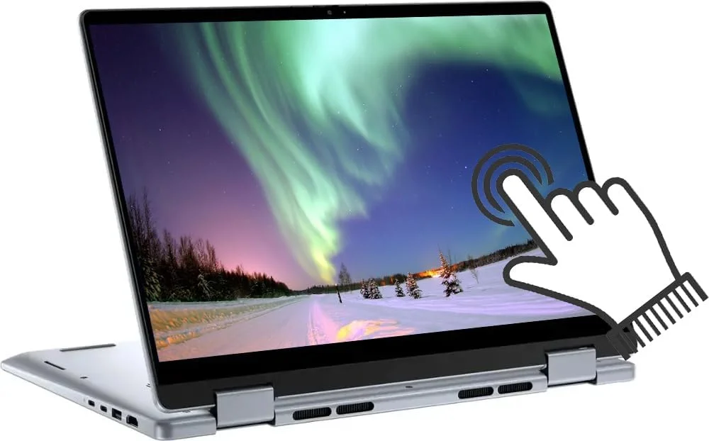 لپ تاپ 2 در 1 دل Inspiron 14 7440، صفحه نمایش لمسی 14 اینچی FHD+، پردازنده Intel Core 7 150U (> i7-1355U)، رم 32 گیگابایتی DDR5، SSD 1 ترابایتی، صفحه کلید با نور پس زمینه، حسگر اثر انگشت، Type-C، وب کم FHD، ویندوز 11 پرو، با لوازم جانبی BWE، آبی یخی لپ تاپ 2 در 1 دل Inspiron 14 7440، صفحه نمایش لمسی 14 اینچی FHD+، پردازنده Intel Core 7 150U (> i7-1355U)، رم 32 گیگابایتی DDR5، SSD 1 ترابایتی، صفحه کلید با نور پس زمینه، حسگر اثر انگشت، Type-C، وب کم FHD، ویندوز 11 پرو، با لوازم جانبی BWE، آبی یخی