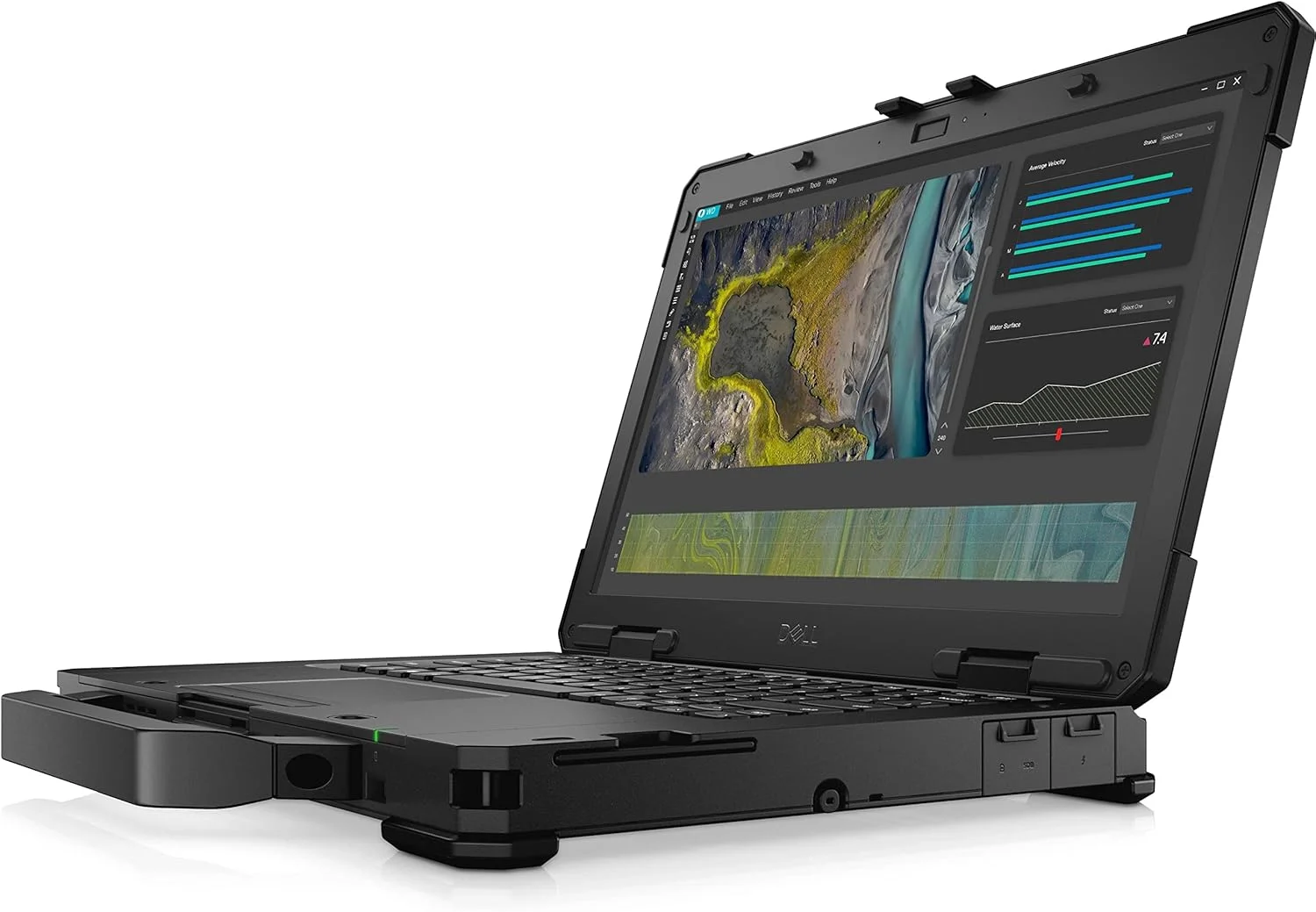 لپ تاپ مقاوم لمسی 14 اینچی Dell Latitude 5000 5430 - Full HD - 1920 x 1080 - Intel Core i5 نسل 11 i5-1145G7 چهار هسته ای (4 هسته) 2.60 گیگاهرتز - 16 گیگابایت رم - 512 گیگابایت SSD - خاکستری