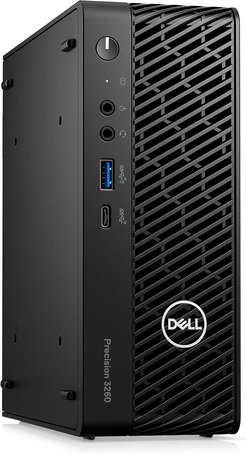 ایستگاه کاری Dell Precision 3000 3260 - پردازنده Intel Core i7 دوازده هسته ای (12 هسته) i7-12700 نسل دوازدهم 2.10 گیگاهرتز - 16 گیگابایت رم DDR5 SDRAM - 512 گیگابایت SSD - فوق العاده کوچک - مشکی ایستگاه کاری Dell Precision 3000 3260 - پردازنده Intel Core i7 دوازده هسته ای (12 هسته) i7-12700 نسل دوازدهم 2.10 گیگاهرتز - 16 گیگابایت رم DDR5 SDRAM - 512 گیگابایت SSD - فوق العاده کوچک - مشکی
