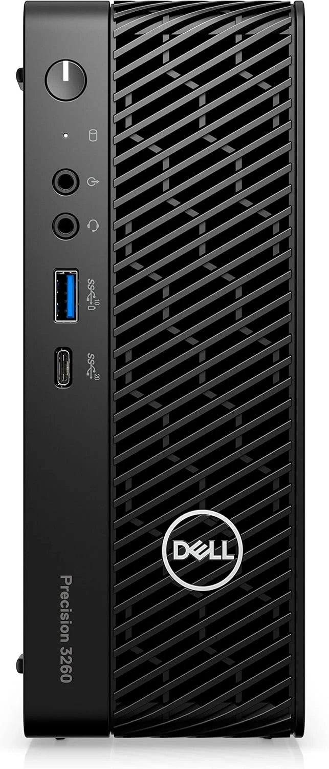 ایستگاه کاری Dell Precision 3000 3260 - پردازنده Intel Core i7 دوازده هسته ای (12 هسته) i7-12700 نسل دوازدهم 2.10 گیگاهرتز - 16 گیگابایت رم DDR5 SDRAM - 512 گیگابایت SSD - فوق العاده کوچک - مشکی ایستگاه کاری Dell Precision 3000 3260 - پردازنده Intel Core i7 دوازده هسته ای (12 هسته) i7-12700 نسل دوازدهم 2.10 گیگاهرتز - 16 گیگابایت رم DDR5 SDRAM - 512 گیگابایت SSD - فوق العاده کوچک - مشکی