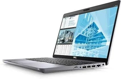 دل Precision 3551 15.6" FHD (1920x1080) i7-10750H 16GB 512GB SSD Nvidia Quadro P6200