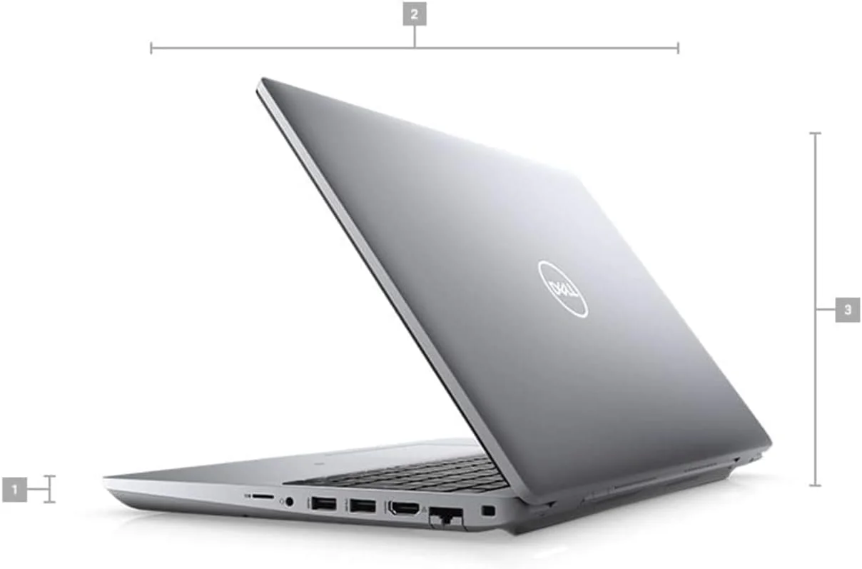 لپ تاپ ورک استیشن Dell Precision 3561 | صفحه نمایش 15.6 اینچی 1920x1080 FHD | پردازنده Core i7-11800H - هارد درایو 512 گیگابایتی SSD - رم 32 گیگابایتی - کارت گرافیک Nvidia T1200 | 8 هسته @ 4.6 گیگاهرتز - 4 گیگابایت GDDR6 Win 10 Pro نقره ای